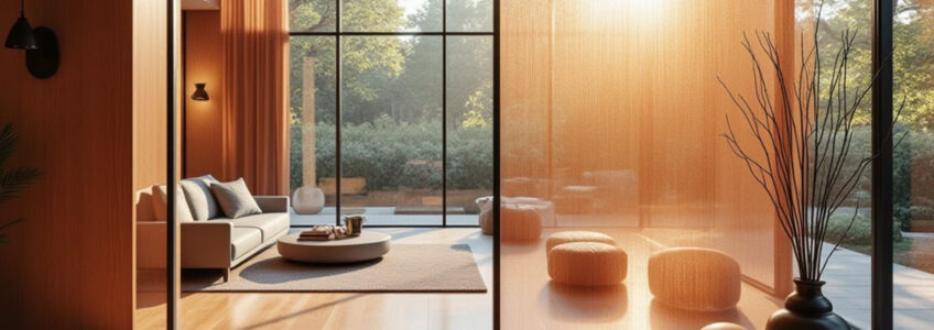 Vjtro Wohnbereich mit Glaslösungen